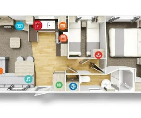 Camping Rosenvold Mobilehome *